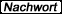 Nachwort